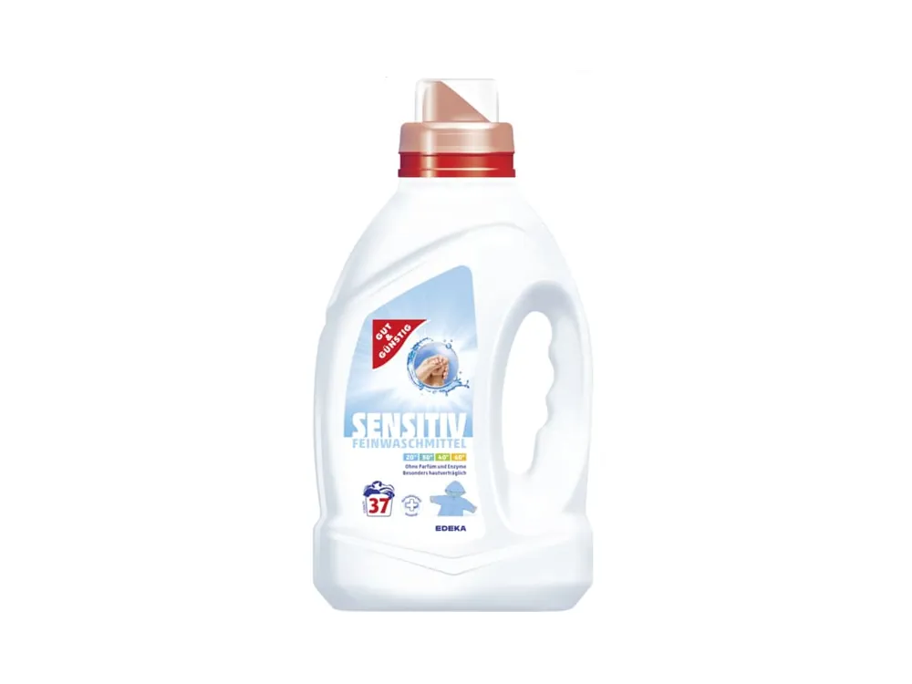Expresní Doručení Gut & Günstig prací gel 37 dávek Sensitiv 1,5 l