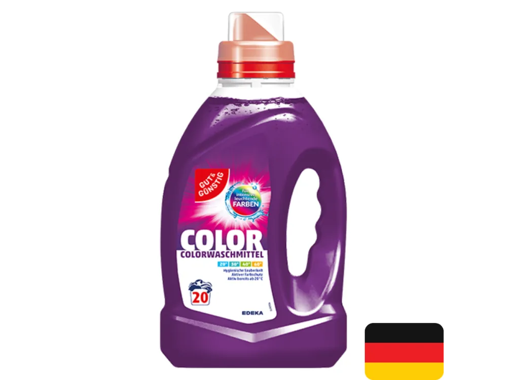 Nejlepší Volba Gut & Günstig prací gel 20 dávek Color 1,1 l