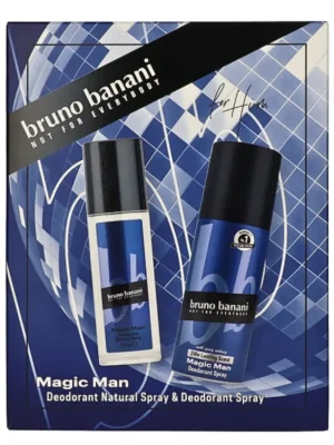 Bruno Banani dárková sada Magic Man (DNS 75 ml + deodorant 150 ml) Speciální Cena