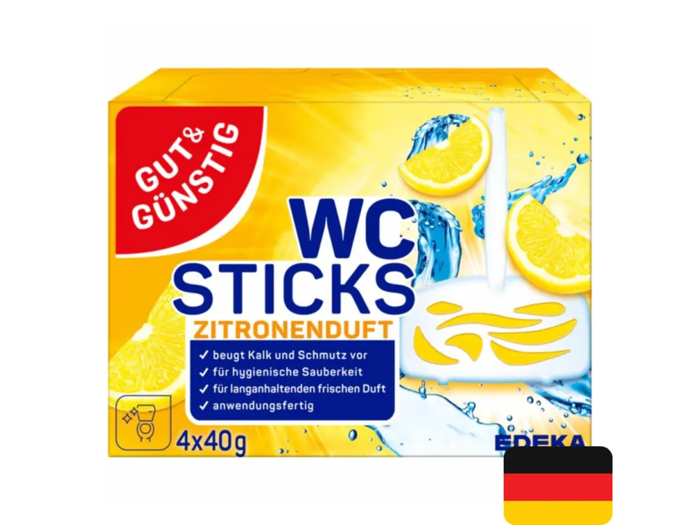 Finální Výprodej Gut & Günstig WC závěs 4 ks Lemon