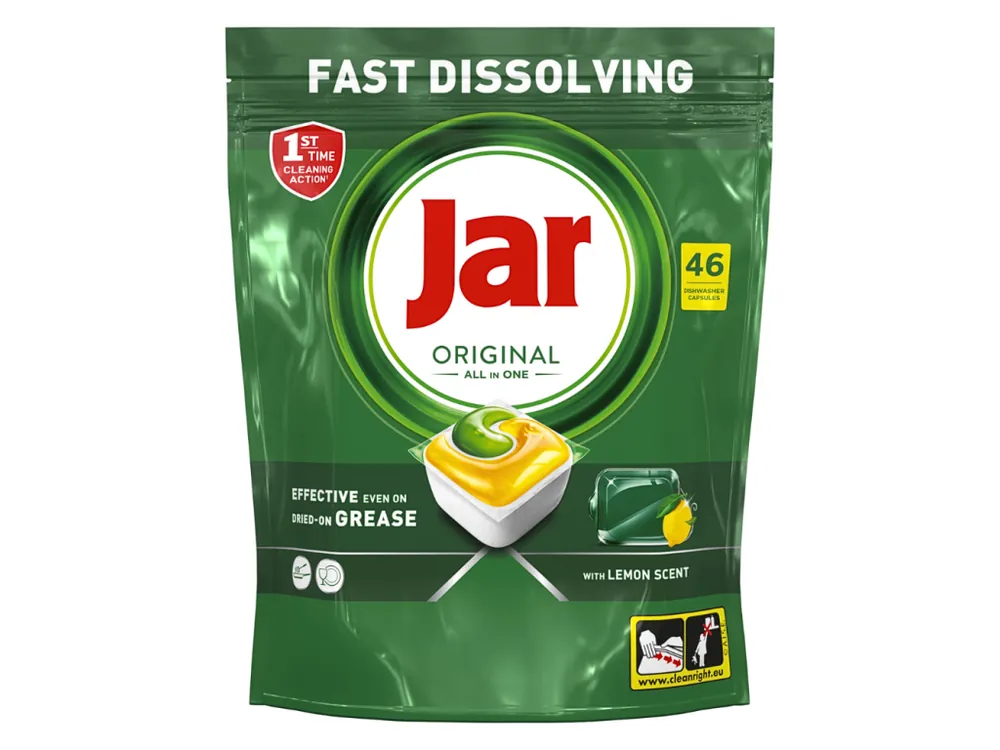 Jar tablety do myčky 46 ks Original Lemon Super Cena
