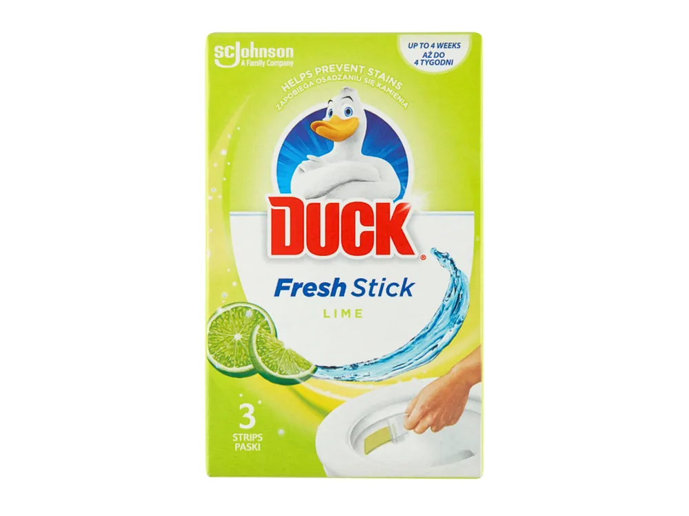 Duck WC gelové pásky 3 ks (3x9g) Lime Nejlepší Cena