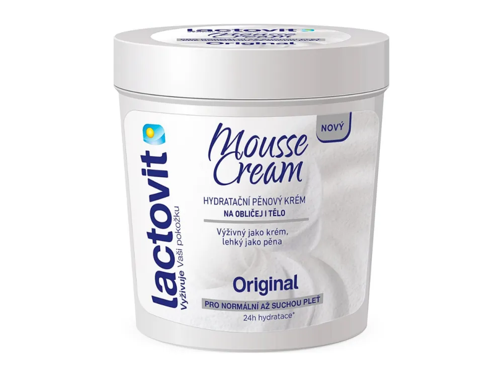 Lactovit pěnový krém 250 ml Mousse Cream Original Objednat Nyní