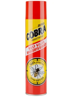 Nejprodávanější Super Cobra zabiják hmyzu 400 ml Vosy a sršni (Wasp Killer)