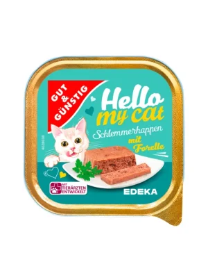 Nejlepší Cena Gut & Günstig paštika pro kočky 100 g s masem ze pstruha