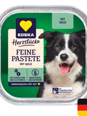 Cenově Výhodný Edeka paštika pro psy 300 g se zvěřinou