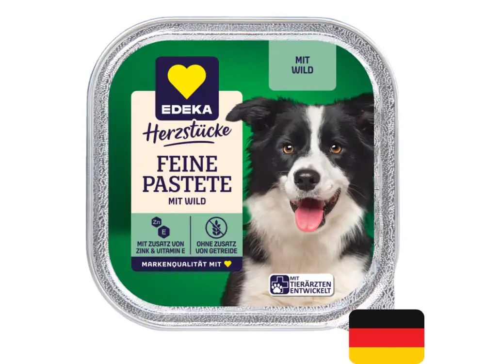 Cenově Výhodný Edeka paštika pro psy 300 g se zvěřinou