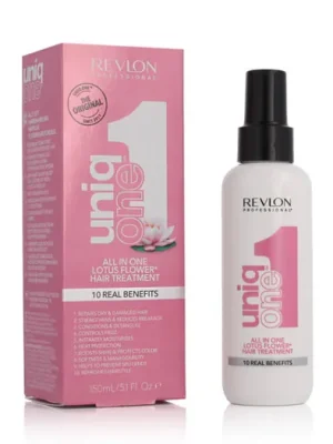 Výhodná Nabídka Revlon Uniq One Lotus Flower Hair Treatment 150 ml