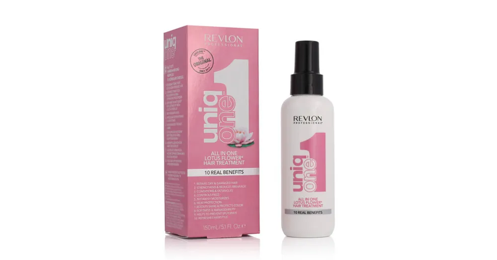 Výhodná Nabídka Revlon Uniq One Lotus Flower Hair Treatment 150 ml
