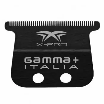 GAMMA PIÚ X-PRO Black Blade - náhradní spodní hlavice pro Gamma+ Cyborg Trimmer - černá Nejlepší Cena