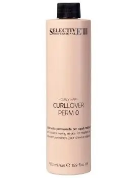 Ihned K Objednání SELECTIVE Professional Curllover Perm 0 500ml - trvalá ondulace pro silné a odolné vlasy