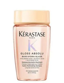 KÉRASTASE Gloss Absolu Bain Hydra-Glaze Shampoo 80ml - hydratační šampon proti krepatění vlasů Cenově Výhodný