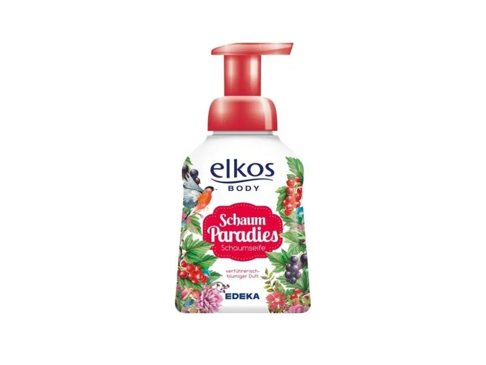Vysoce Kvalitní Elkos Body pěnové mýdlo s dávkovačem 250 ml Paradies