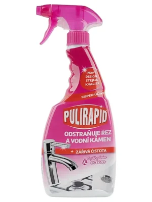 Pulirapid čistič na koupelny a kuchyně 500 ml S přírodním octem Nakupujte Hned