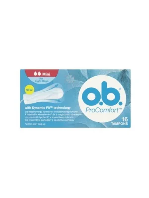 O.B. tampony 16 ks ProComfort Mini Sleva