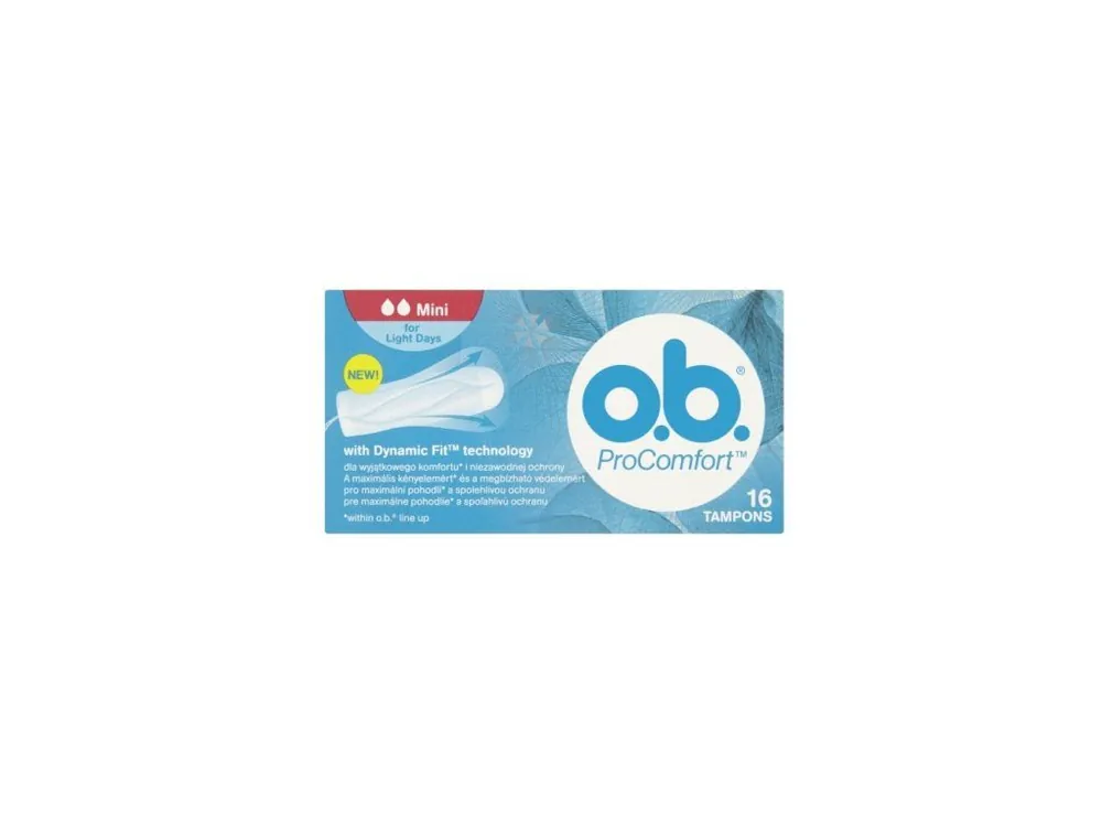 O.B. tampony 16 ks ProComfort Mini Sleva