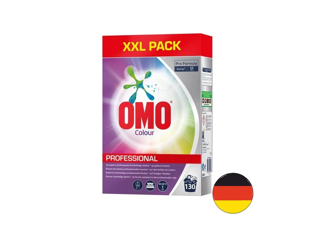 Omezená Nabídka OMO prací prášek 130 dávek Professional Color 8,4 kg