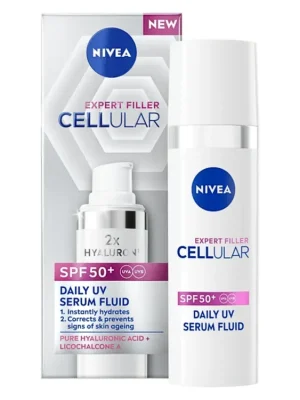 Levný Nivea denní sérum 30 ml Cellular Expert Filler SPF 50