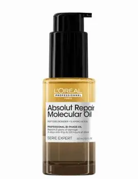 LOREAL Serie Expert Absolut Repair Molecular Bi-Phase Oil 30ml - olej pro velmi poškozené vlasy Ověřený