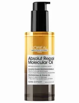 LOREAL Serie Expert Absolut Repair Molecular Bi-Phase Oil 90ml - olej pro velmi poškozené vlasy Cenový Hit