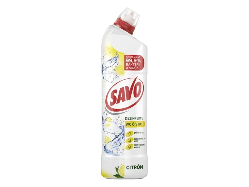 Savo WC gel 700 ml Citrón Nová Kolekce
