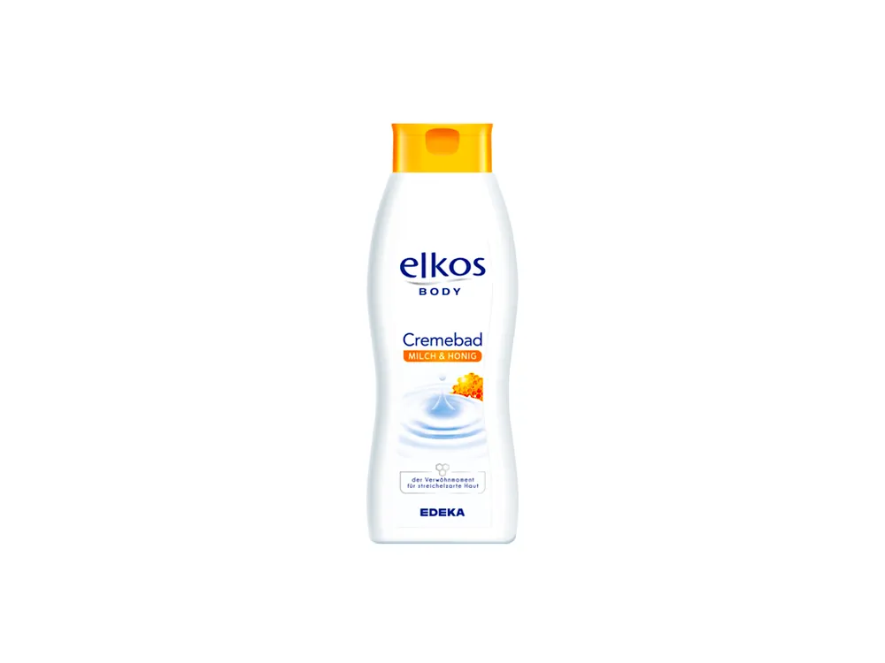 Cenová Bomba Elkos Body koupelová pěna 1000 ml Mléko & Med