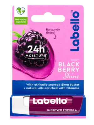 Časově Omezené Labello balzám na rty 4,8 g Black Berry Shine
