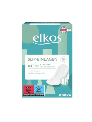 Elkos Women slipové vložky 45 ks Flexibel s vůní Finální Výprodej