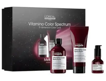 Novinka L´ORÉAL Expert Vitamino Color Spectrum Meteora Trio Set - dárková sada pro barvené vlasy