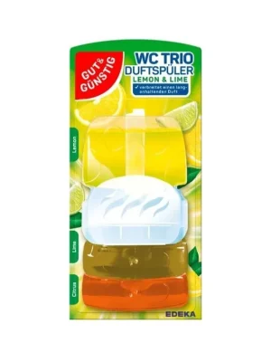 Gut & Günstig WC závěs tekutý 3 ks Lemon & Lime Výprodej
