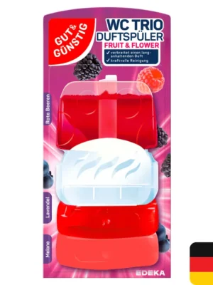 Gut & Günstig WC závěs tekutý 3 ks Fruit & Flower Jen Po Omezenou Doba
