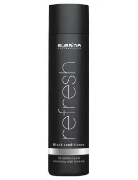 SUBRÍNA Refresh Black Conditioner 250ml - černý kondicionér pro chladný odstín blond vlasů Nejlepší Cena