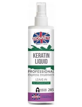 RONNEY Keratin Liquid Leave-In 285ml - regenerační bezoplachový kondicioner Bezpečná Platba