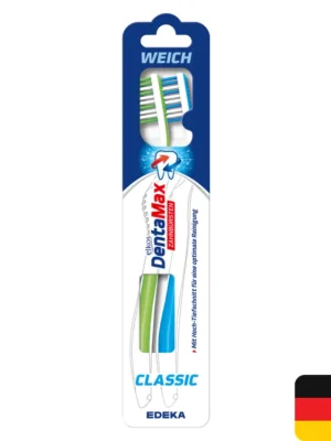 Elkos DentaMax zubní kartáček Classic měkký 2 ks Expresní Doručení