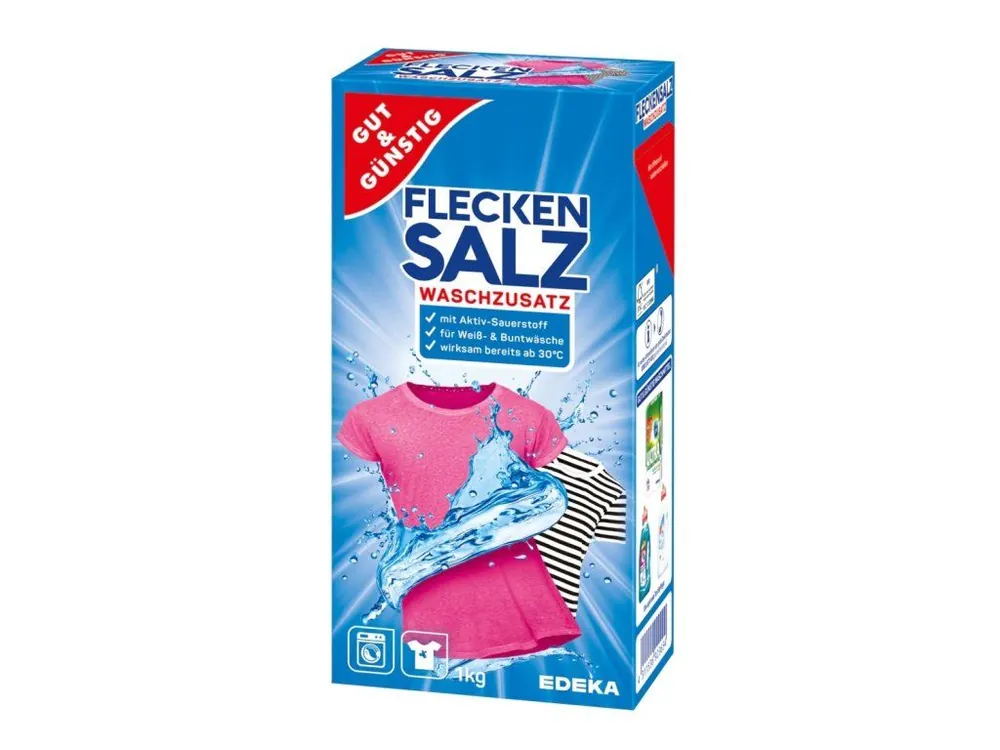Gut & Günstig sůl na skvrny 1 kg Akční Nabídka