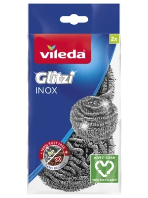 Oblíbený Vileda drátěnky 2 ks Glitzi Inox