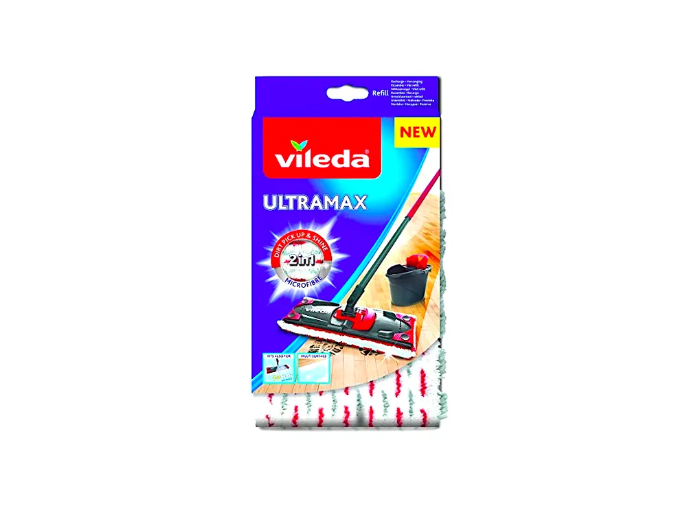 Nejprodávanější Vileda Ultramax Microfibre 2in1 mop náhrada
