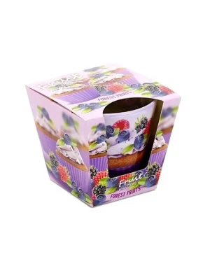 Bartek Candles svíčka 115 g Fruit Muffins Forest Fruits Bezpečná Platba