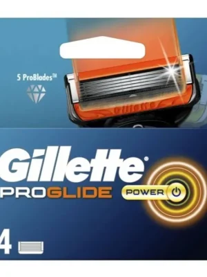 Gillette náhradní hlavice Fusion5 Proglide Power 4 ks Nejprodávanější