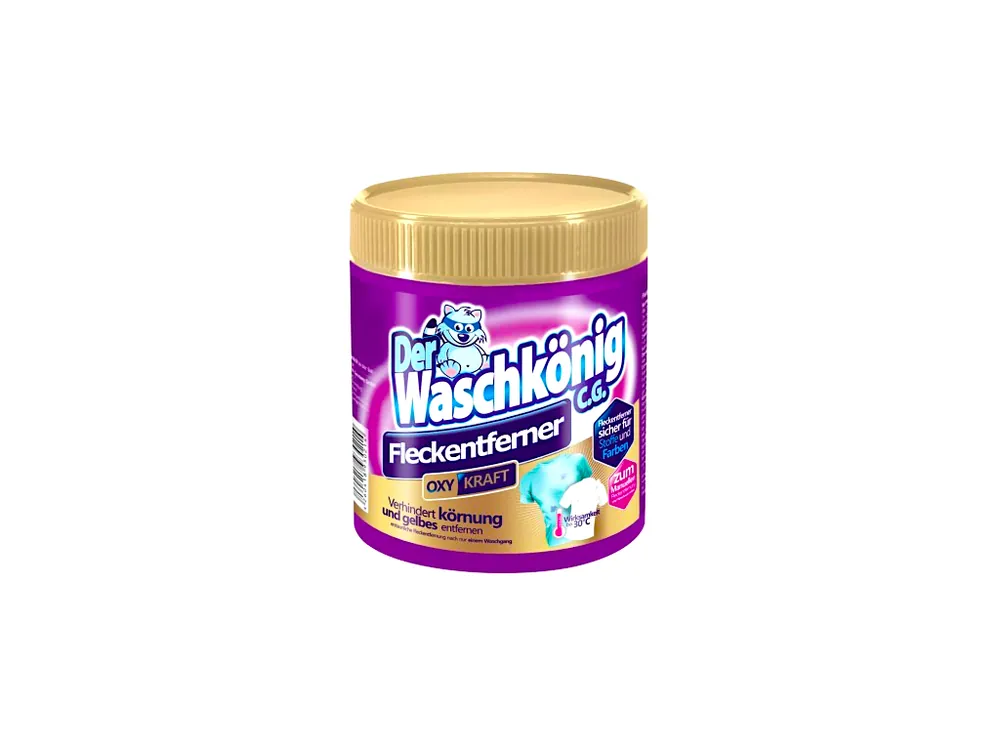 Bezpečná Platba Waschkönig odstraňovač skvrn 750 g Oxy Kraft Color