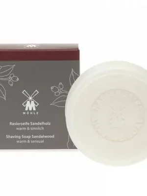 Mühle Sandalwood mýdlo na holení 65 g Dokud Zásoby Vydrží