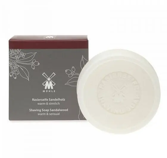 Mühle Sandalwood mýdlo na holení 65 g Dokud Zásoby Vydrží