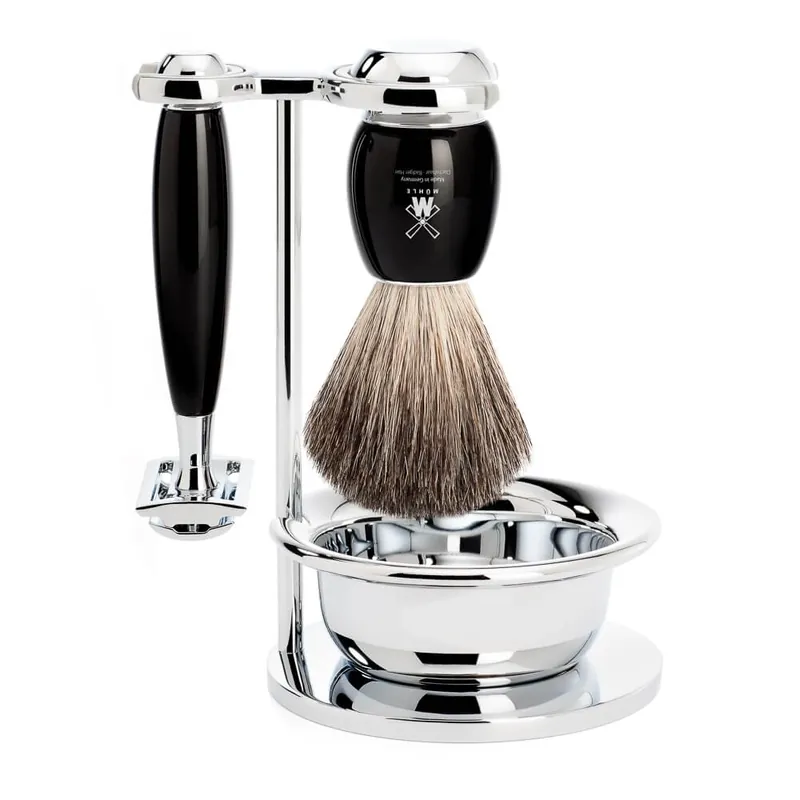 Mühle Vivo Black Pure Badger 4-dílná Kup Teď
