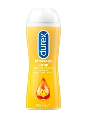 Cenová Bomba Durex 2in1 masážní gel a lubrikant 200 ml Ylang Ylang