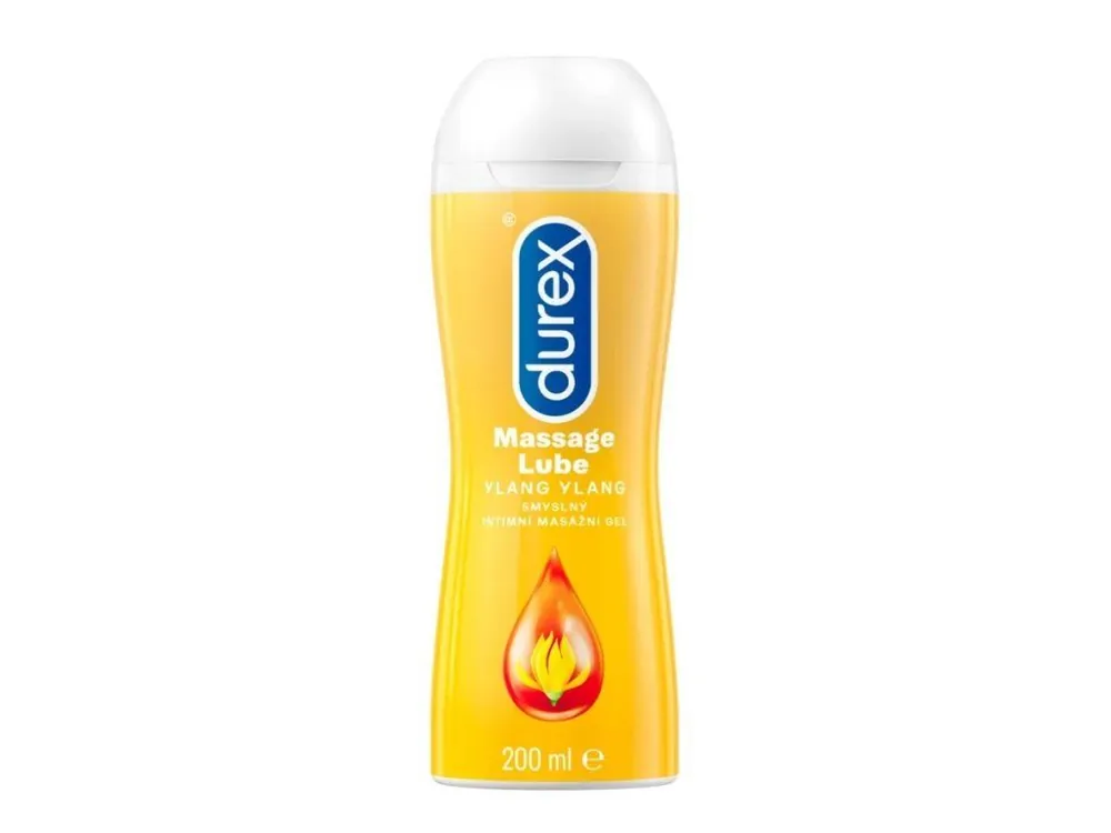 Cenová Bomba Durex 2in1 masážní gel a lubrikant 200 ml Ylang Ylang