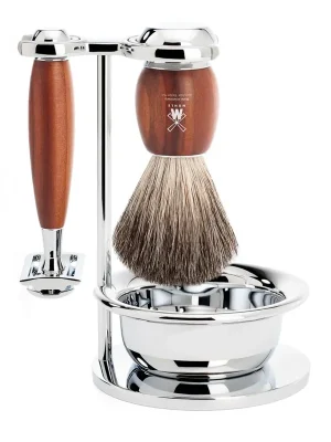 Mühle Vivo Plumwood Pure Badger 4-dílná Doprava Zdarma