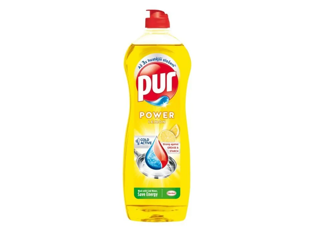 Pur na nádobí 750 ml Power Lemon Omezená Nabídka