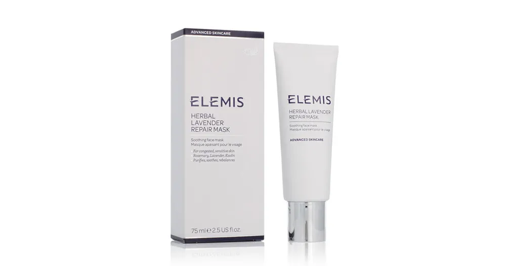 Víkendová Akce Elemis Herbal Lavender Repair Mask 75 ml