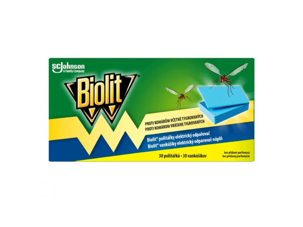 Koupit Online Biolit náhradní polštářky do elektrického odpařovače 30 ks