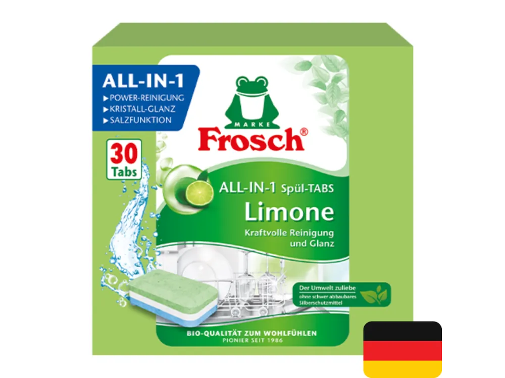 Horká Nabídka Frosch tablety do myčky 30 ks Limone All in 1